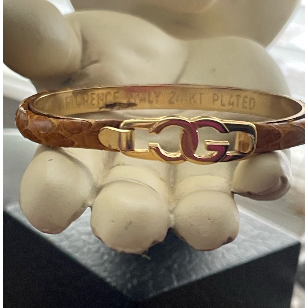 Vtg  Casini & Gori Bangle Bracelet